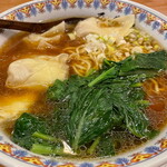 万葉軒 ワンタン麺&香港飲茶Dining - ワンタン麺醤油味  850円（935円込）