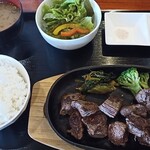 鉄板焼 和平 - ステーキ定食