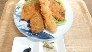 Gyoushinohamayakiaburiya - ミックスフライ定食