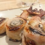 串鳥 - 豚味噌海苔巻ｰ新生姜豚巻ｰ牛タン