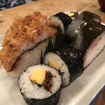 いづう - 祭り寿司(鯖寿司、鱧寿司、小巻寿司)