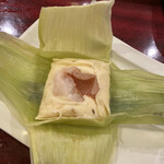寿し処 春道 - キンメが乗った蒸し物