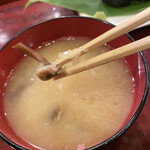 寿し処 春道 - 〆のお椀