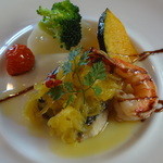 セルフィーユ - 10月21日　鰆と海老のオニオンソース