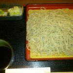 楽旬堂 坐唯杏 - せいろ蕎麦(大盛り)