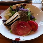 鉄板焼ステーキ 喜扇亭 - サラダ