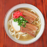 Soba Dokoro Kikuya - Special Sanmai Meat Soba (Medium) JPY 850