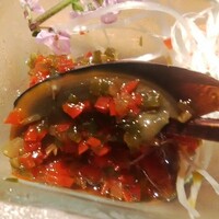 四川料理 龍の子 - 刹椒皮蛋2