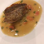 ルメルシマン オカモト - 北海道産ソイのポワレ ソースロワイヤル