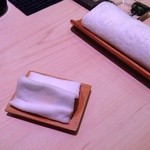 鮨　恵三 - 握り用お手拭き