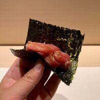 鮨まつもと 横浜店 - 大トロ海苔巻