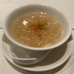 崎陽軒本店 嘉宮 - 小柱と蟹肉のスープ