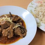 ハラールフードマルハバ - MUTTON KARAHI（羊のカレー）