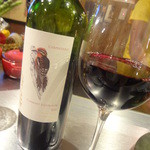 鉄板焼とワイン COCOLO - ボトル１０００円（えへ♪）