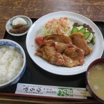 ひろや食堂 - 焼肉定食（￥900）