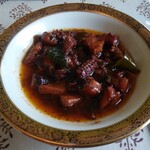 コジコジ - 臭みが旨みに昇華したタコカレー。かなり印象に残る一品。