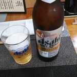 串かつ晴 - ノンアルコールビール1本目