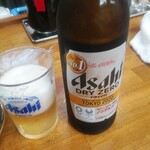 串かつ晴 - ノンアルコールビール2本目