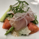 土肥亭 - サラダも最高❤️