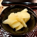 すし 良月 - ガリ