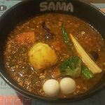 SAMA - キーマカレー２辛