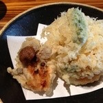 一東菴 - 芝海老掻き揚げ