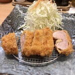 とんかつ とお山 - ランチメニュー「黒豚ヒレ定食」(2600円)