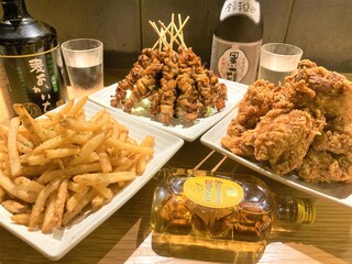 Kushiyaki Kuromatsuya - 【山盛りお得コース】
                        飲み放題120分※予約は前日まで