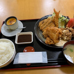 お食事処 すすき - 欲張りセット