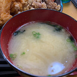お食事処 すすき - 味噌汁