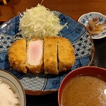 なごや 豚八堂 - 2021.07.特上リブ芯とんかつ定食