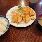 いまはな - チキンかつ定食。