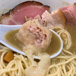 中華そば 西川 - このワンタンのダソメソ