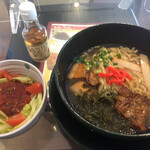 琉球カフェ ちゅら亭 - 沖縄よくばりそばセットタコライス）1265円