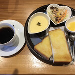 cafe もふもふ - トーストモーニング