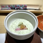 まな板の上の旬　ぽぽぽん - ◆枝豆のヴィシソワーズ