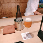 祇園 にしかわ - 瓶ビール