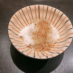 祇園 にしかわ - ちりめんじゃこの御飯