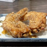 つかふき屋 - スパイシー手羽唐