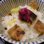 桜田 - 穴子と栗の蒸し寿司