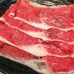 Selected Japanese black beef Sukiyaki