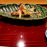 銀座 しのはら - 琵琶湖（上）と郡上八幡の鮎