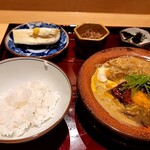 銀座 しのはら - 鰻の柳川風とご飯で完成