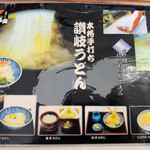 てる山 - メニュー