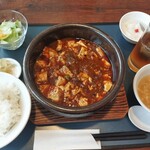 Chuuka Chuubou Tantan - 「四川麻婆豆腐御膳」1100円