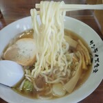 マルミ・サンライズ食堂 - 太麵でオーダーです