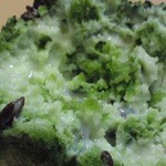 赤乃れん - 宇治金時ミルク、途中で練乳を更に足して貰いました(^-^)