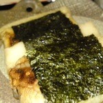 赤乃れん - 磯辺餅アップです