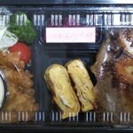 わ楽 - Aチキン南蛮B大判餃子C厚焼き玉子