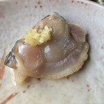 いさりび食堂 - 人生初の蛤のお刺身